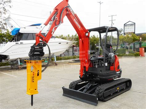 hydraulic breaker for mini excavator for sale|mini excavator with rock breaker.